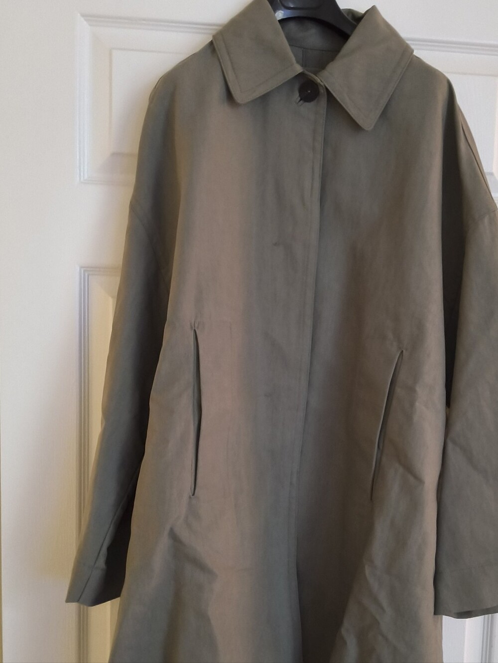 ZARA ZW COLLECTION OVERSIZE TRENCH SIZE M - Picture 4 of 15
